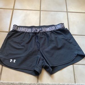 under armour shorts grey